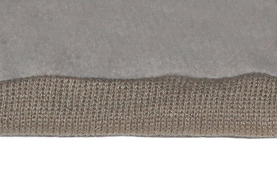 Close up of fleece lining. 