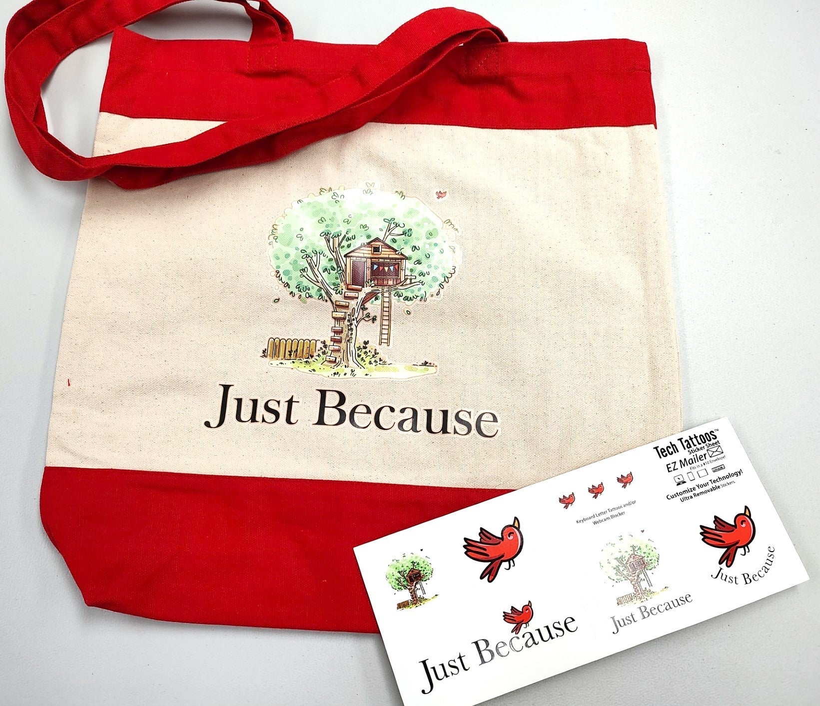 JUST BECAUSE - Sticker Sheet