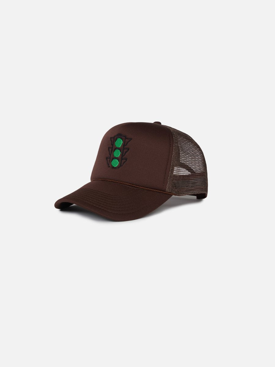 GREENLIGHTS Brown Trucker