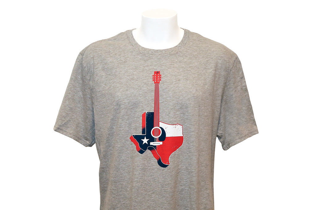 Limited Edition jkl Texas Relief Fund Custom Guitar T shirt - ON SALE